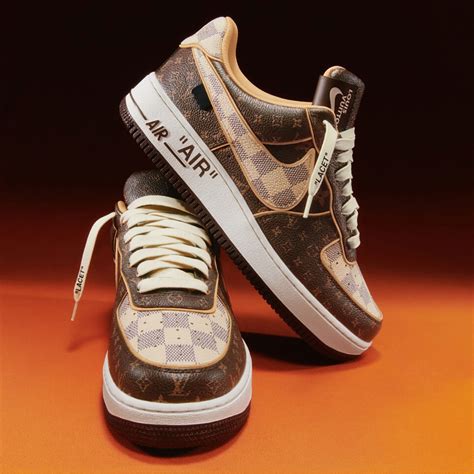 louis vuitton x nike air force 1 collaboration|Louis Vuitton x Nike Air Force 1 Collaboration Revealed In Paris.